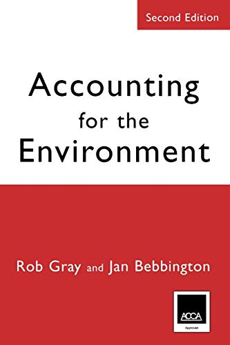 Beispielbild fr Accounting for the Environment zum Verkauf von Better World Books