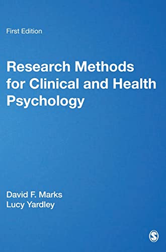 Stock image for Research Methods for Clinical and Health Psychology for sale by Better World Books