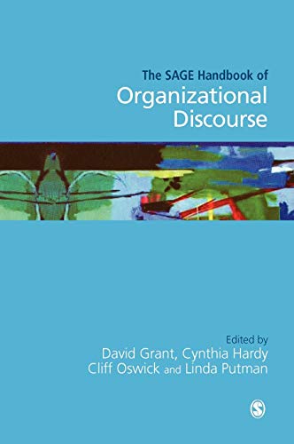 Imagen de archivo de The SAGE Handbook of Organizational Discourse a la venta por Better World Books: West