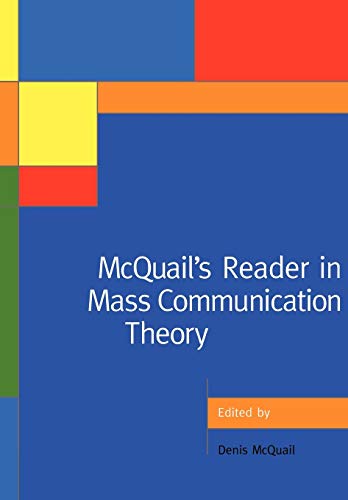 Imagen de archivo de McQuail's Reader in Mass Communication Theory a la venta por Better World Books: West