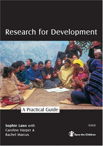 Stock image for Research for Development: A Practical Guide for sale by Nauka Japan LLC