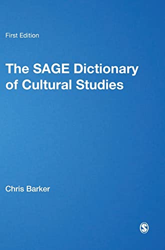 9780761973409: The SAGE Dictionary of Cultural Studies