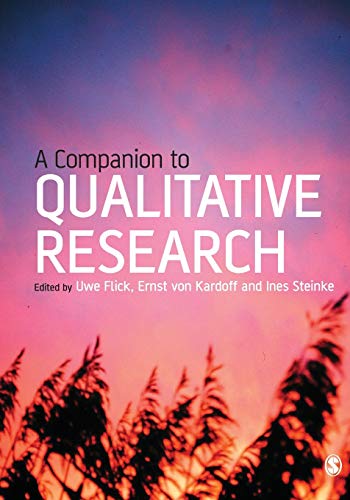 Imagen de archivo de A Companion to Qualitative Research a la venta por Better World Books Ltd