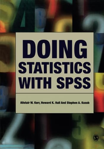 Beispielbild fr Doing Statistics with SPSS zum Verkauf von Better World Books