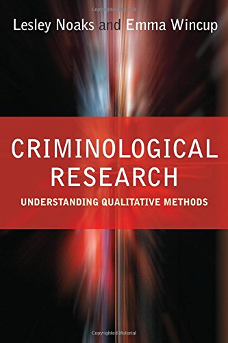 Beispielbild fr Criminological Research: Understanding Qualitative Methods (Introducing Qualitative Methods series) zum Verkauf von Mispah books