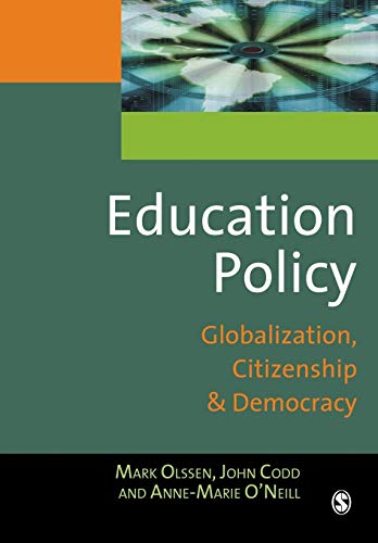 Beispielbild fr Education Policy: Globalization, Citizenship and Democracy zum Verkauf von Book Dispensary