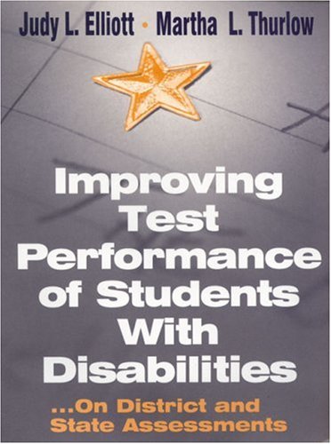 Beispielbild fr Improving Test Performance of Students with Disabilities : . on District and State Assessments zum Verkauf von Better World Books: West