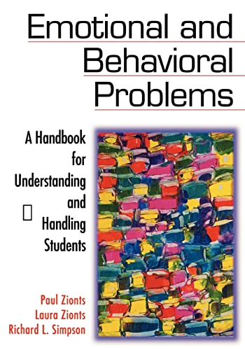 Imagen de archivo de Emotional and Behavioral Problems: A Handbook for Understanding and Handling Students a la venta por ThriftBooks-Atlanta