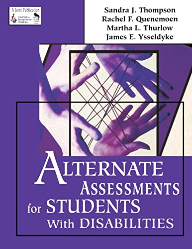 Stock image for Alternate Assessments for Students with Disabilities for sale by Better World Books: West