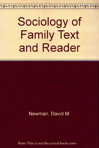 Stock image for Sociology of Family Text and Reader for sale by medimops