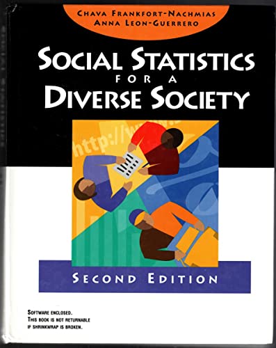 9780761986683: Social Statistics for a Diverse Society