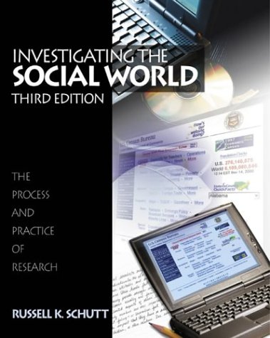 Beispielbild fr Investigating the Social World : The Process and Practice of Research zum Verkauf von Better World Books
