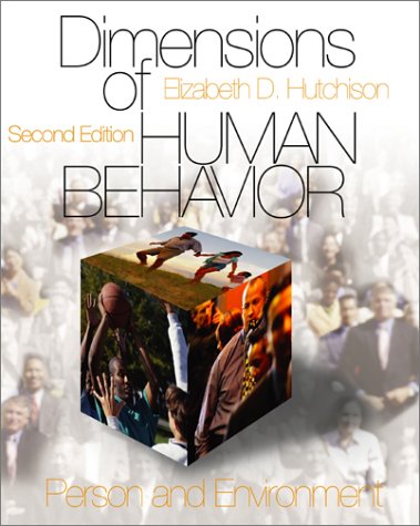 Beispielbild fr Dimensions of Human Behavior : Person and Environment zum Verkauf von Better World Books