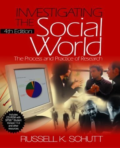 9780761988137: Investigating the Social World with SPSS Student Version 11.0: The Process and Practice of Research