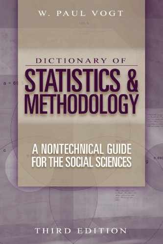 9780761988557: Dictionary of Statistics & Methodology: A Nontechnical Guide for the Social Sciences