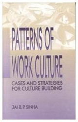 Beispielbild fr Patterns of Work Culture: Cases and Strategies for Culture Building zum Verkauf von Phatpocket Limited