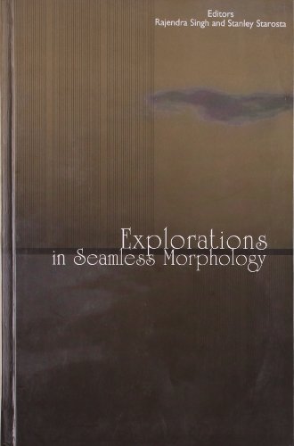 Beispielbild fr Explorations in Seamless Morphology. zum Verkauf von Plurabelle Books Ltd