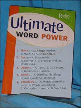Beispielbild fr Ultimate Word Power zum Verkauf von Christian Book Store