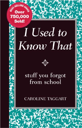 Imagen de archivo de I Used to Know That: Stuff You Forgot From School (Blackboard Books) a la venta por Goodwill Southern California