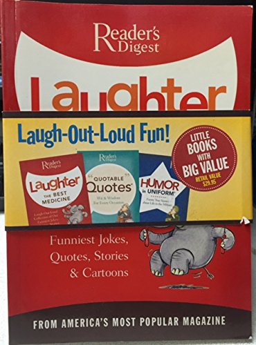 Beispielbild fr Laughter The best Medicine / Quotable Quotes / Humor in Uniform - 3 book set zum Verkauf von WorldofBooks