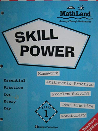 Beispielbild fr Skill Power Essential Practice for Every Day Grade 1 (MathLand Journeys Through mathematics) zum Verkauf von HPB-Ruby