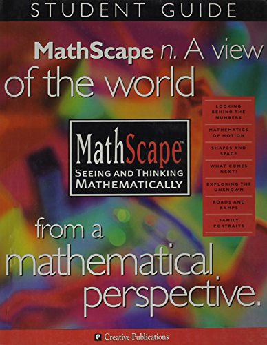 MathScape: Seeing and Thinking Mathematically,Student Guide (9780762205233) by McGraw-Hill