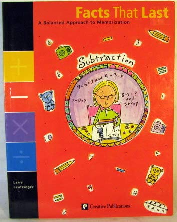 Facts that last: Subtraction ; a balanced approach to memorization (9780762212125) by Leutzinger, Larry