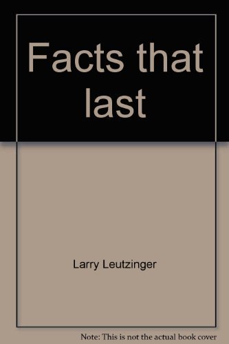 Facts that last: Multiplication : a balanced approach to memorization (9780762212132) by Leutzinger, Larry