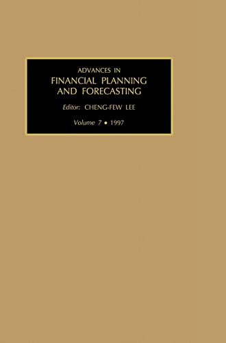 Stock image for Advances in Financial Planning and Forecasting, Volume 7 (Advances in Financial Planning and Forecasting) for sale by Bookmonger.Ltd