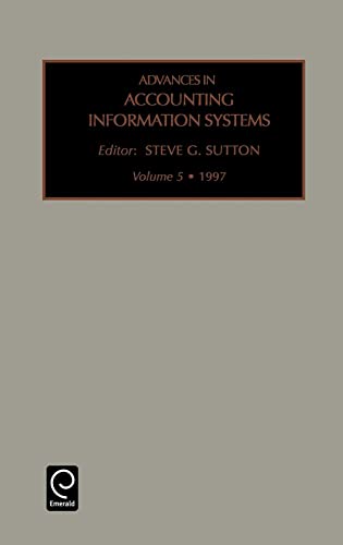 Imagen de archivo de Advances in Accounting Information Systems a la venta por Ria Christie Collections