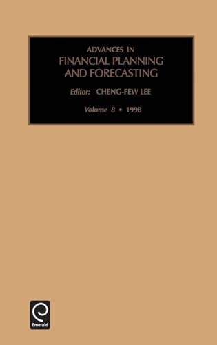 Immagine dell'editore per Advances in Financial Planning and Forecasting (Advances in Financial Planning and Forecasting, 8) venduto da Ria Christie Collections