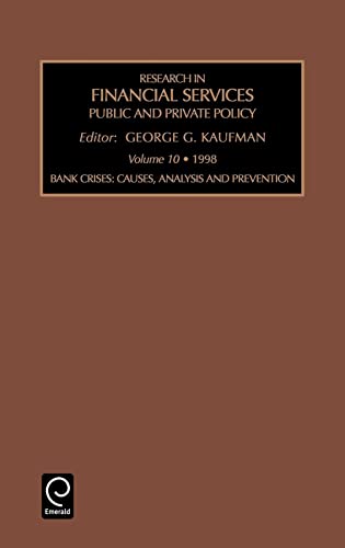 Imagen de archivo de Bank Crises: Causes, Analysis and Prevention a la venta por ThriftBooks-Atlanta