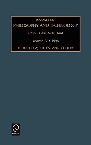 Research in philosophy and technology (Research in Philosophy and Technology, 17) (9780762304141) by Mitcham; Mitchum Carl