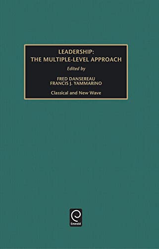 Stock image for Leadership: The Multiple-Level Approaches for sale by BookHolders