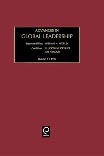 Imagen de archivo de Advances in Global Leadership, Volume 1 (Advances in Global Leadership) a la venta por HPB-Red