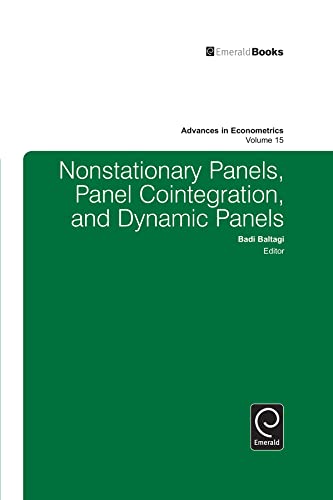 Beispielbild fr Nonstationary Panels, Panel Cointegration, and Dynamic Panels second Impression 2003. Hardcover. ix,339pp. References. Series: Advances in Econometrics Volume 15. zum Verkauf von Antiquariaat Ovidius