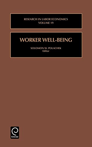 Imagen de archivo de Worker Well-Being a la venta por Blackwell's