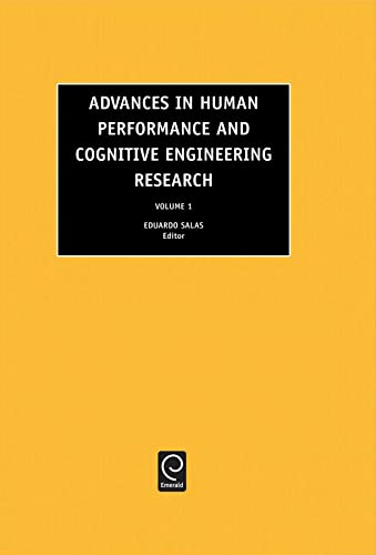 Advances in Human Performance and Cognitive Engineering