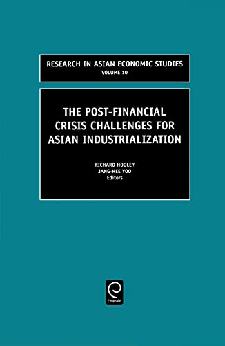 Beispielbild fr The Post Financial Crisis Challenges for Asian Industrialization zum Verkauf von Blackwell's