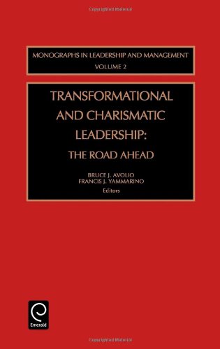 Imagen de archivo de Transformational and Charismatic Leadership : The Road Ahead a la venta por Better World Books