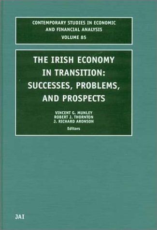 Imagen de archivo de The Irish Economy in Transition : Successes, Problems and Prospects a la venta por Better World Books