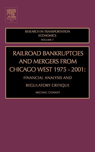 Stock image for Railroad Bankruptcies and Mergers from Chicago West for sale by Books Puddle
