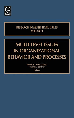 Stock image for Multi-Level Issues in Organizational Behavior and Processes for sale by Books Puddle