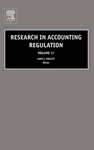 Stock image for Research in Accounting Regulation, for sale by Books Puddle