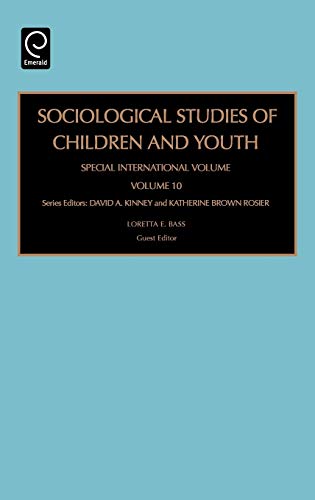 Imagen de archivo de Sociological Studies of Children and Youth a la venta por Kennys Bookshop and Art Galleries Ltd.