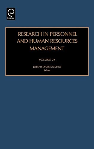 Beispielbild fr Research in Personnel and Human Resources Management (Volume 24) zum Verkauf von Anybook.com