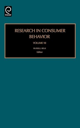 Imagen de archivo de Research in Consumer Behavior, Volume 10 a la venta por Plum Books
