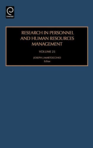 9780762313273: Research in Personnel and Human Resources Management: 25