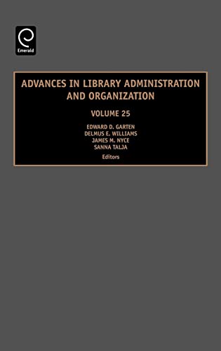 Stock image for Advances in Library Administration and Organization for sale by Ria Christie Collections