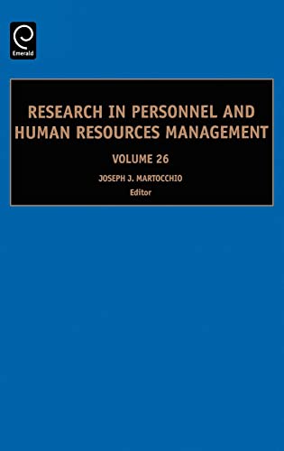 Beispielbild fr Research in Personnel and Human Resources Management zum Verkauf von Better World Books
